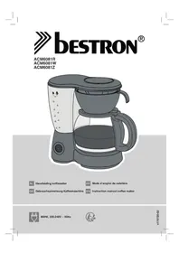 BESTRON ACM6081R - Machine à café