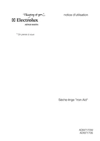 Notice ARTHUR MARTIN ELECTROLUX ADI 97170 W Sèche-linge