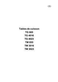 Notice ARTHUR MARTIN ELECTROLUX TG4023W Cuisinière