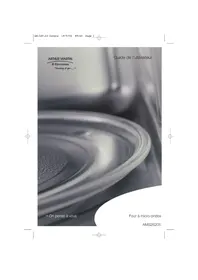 Notice ARTHUR MARTIN ELECTROLUX AMS26205U Four à micro-ondes