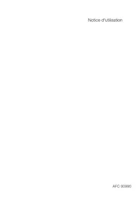 Notice ARTHUR MARTIN ELECTROLUX AFC90990X Hotte