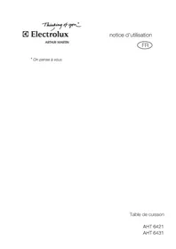 Notice ARTHUR MARTIN ELECTROLUX AHT6431K Cuisinière