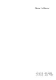 Notice ARTHUR MARTIN ELECTROLUX AFG50200X Hotte