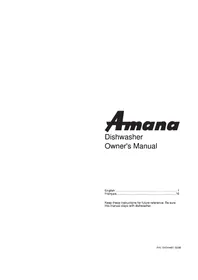 AMANA DWA53AW - Dishwasher