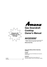 AMANA AKGD3050SS - Cooker