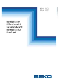 BEKO RDM6126 - хладилник