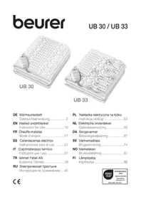 Notice BEURER UB 33 ısıtmalı battaniye