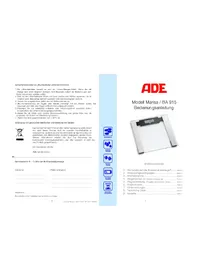 ADE Marisa BA 915 - Wagi