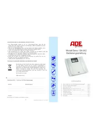 ADE Dana BA 902 - Wagi