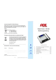 ADE Kerstin BA 822 - Wagi