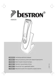 Notice BESTRON DSA220 Tondeuse électrique