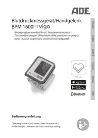 Notice ADE FITVIGO BPM 1600 Tensiomètre