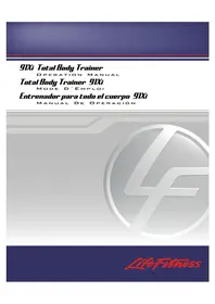 Notice Life Fitness 91XI TOTAL BODY TRAINER Vélo elliptique