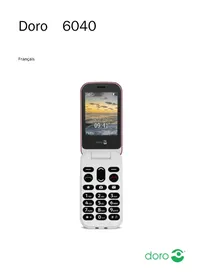 Notice DORO 6040 Smartphone