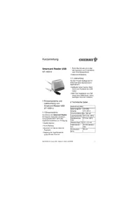 Cherry ST1000 U - Memory reader