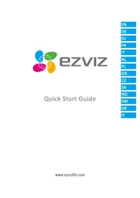 Notice EZVIZ C4W Bezpečnostní kamera