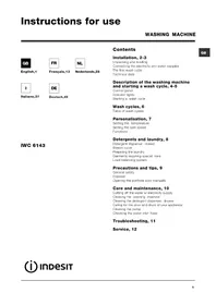 INDESIT IWC 6143 (EU) - Wasmachine