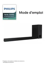 Notice PHILIPS HTL3320 Barre de son