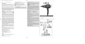 CALOR Silence AC CV7920C0 - Sèche cheveux