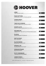 Notice HOOVER HH64FC Sporák