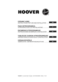 Notice HOOVER HVEF742 Cocina