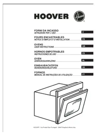 Notice HOOVER HOS558 PPX Oven