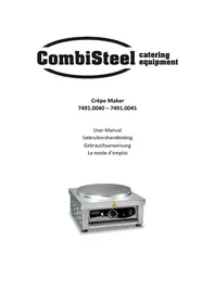 Notice CombiSteel 7491.0040 Pannenkoekenpan