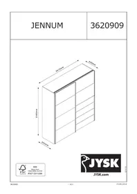 Notice JYSK JENNUM Armoire