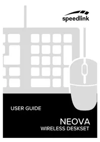 Notice Speedlink NEOVA DESKSET Tangentbord