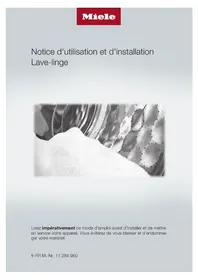 Notice MIELE PWM 300 SMARTBIZ Lave-linge