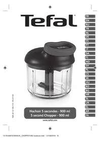 Notice TEFAL SECOND CHOPPER K13210 кухонний комбайн