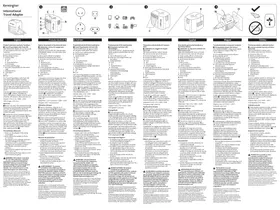 Notice KENSINGTON INTERNATIONAL TRAVEL ADAPTER Carte réseau / adaptateur