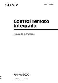 RM-AV3000 SONY