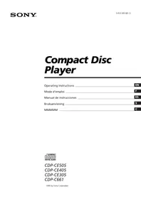 CDP-CE405 SONY