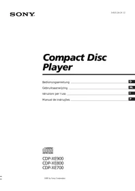 CDP-XE700 SONY