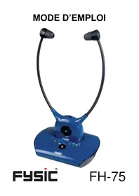 Notice Fysic FH75 Ecouteur
