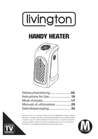 Notice Livington HANDY HEATER Heizung