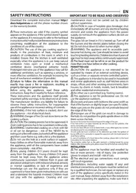 Notice HOTPOINT FTGHG 641 DHA(BK) Cuisinière