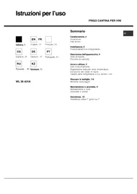 Notice HOTPOINT WL 36 AHA Cave à vin