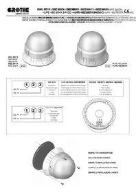 Notice GROTHE GBZ 8602 Éclairage