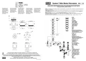 Notice GROTHE MWB 8626 Robinetterie sanitaire