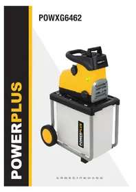 Notice PowerPlus POWXG6462 Mechanical chipper