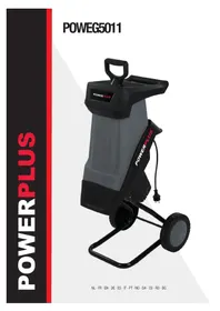 Notice PowerPlus POWEG5011 Mechanical chipper