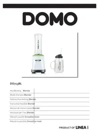 Notice DOMO MY BLENDER DO713BL Blender