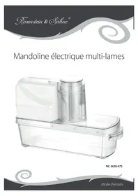 Notice Rosenstein & Söhne NC3630675 Appareil de cuisine électrique