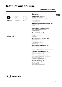 WIXL 105 (KW) (V) INDESIT