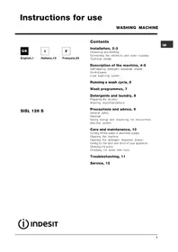 SISL 126 S (EU) INDESIT