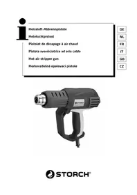 Notice Storch 65 57 20 Pistolet thermique
