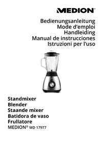 Notice MEDION MD 17977 Blender