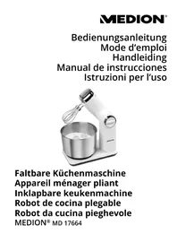 Notice MEDION MD 17664 Robot ménager